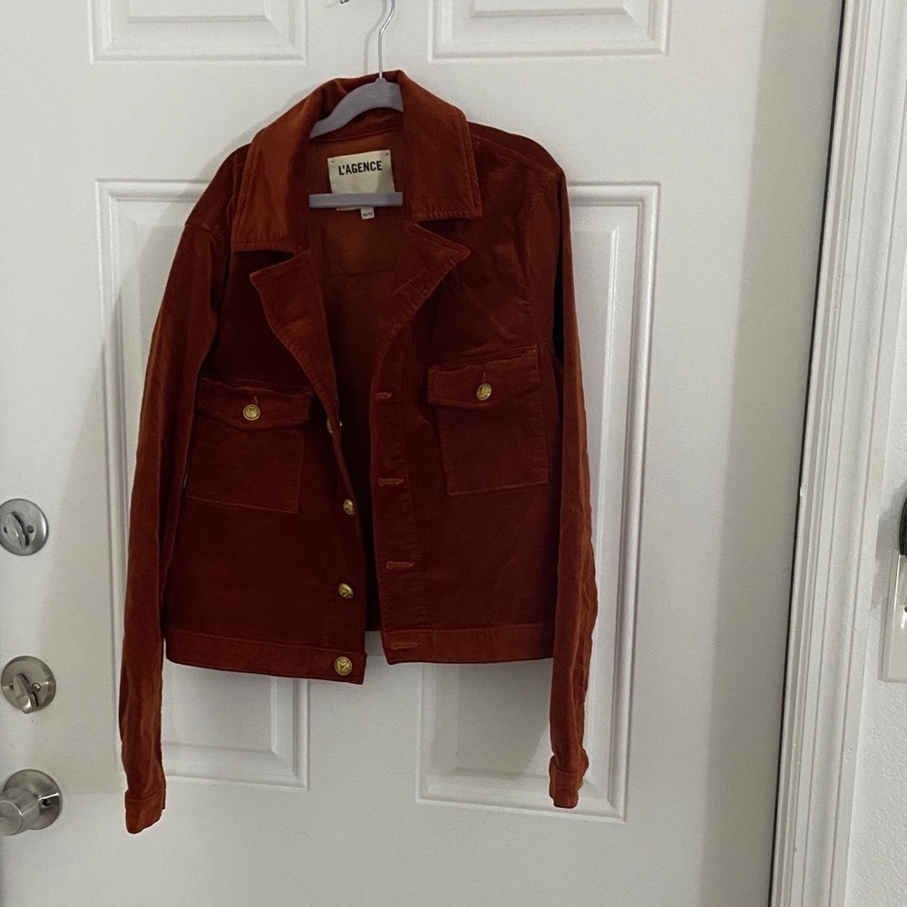 L'AGENCE Women's Rust stretch Jacket